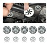 Adunsiaoto Car Heat Shield Clips, Metal Locking Star Washers, Car