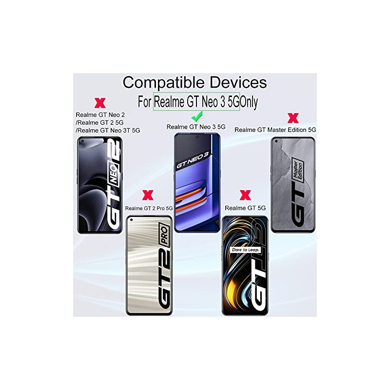 Ibywind para Realme GT Neo 3 5G 6.7, 2 Protector