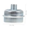 MERRYHAPY Engine Muffler for Lawn Equipment 1/2 Inch Threaded Metal