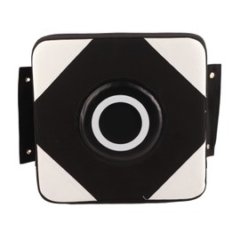 PU Wall Punch Boxing Bag Focus Target Wall Fighting Pad Training Bag for Sanda TaekowndoBlack and White