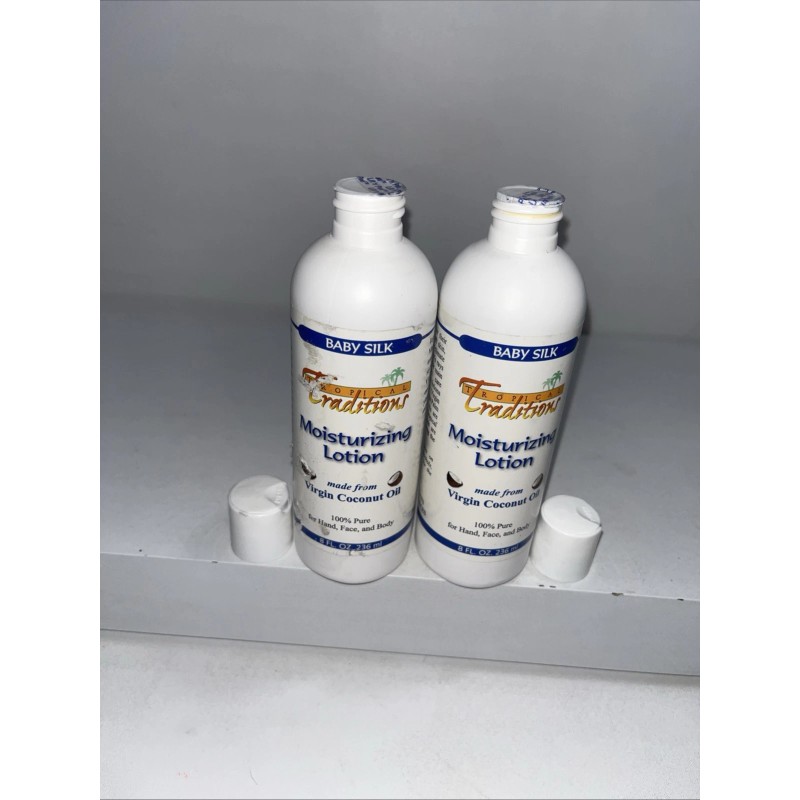 Tropical Traditions 2 Sealed Tropical Traditions Baby Silk Moisturizing Lotion,