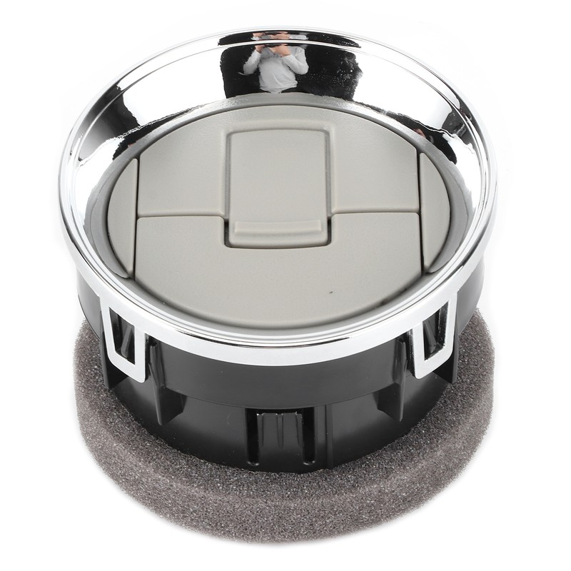 AC Air Vent Heater Interior Silver Chrome Outer Ring CL3Z‑19893‑EA