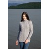 SAOL - 100% Merino Wool Ladies Cable Knit Cardigan Full