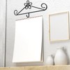 Otoolling Calendar Hanger for Wall 13.8 Inch Metal Wire Scroll