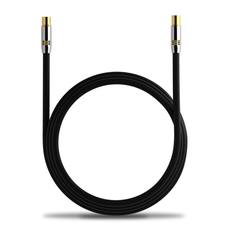 deleyCon TV Cable Straight/Straight - Gold Plated