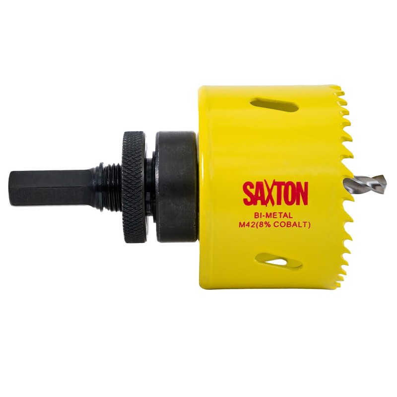 Saxton HSS Hole Saw Cutter M42 Bi-Metal 8% Cobalt Heavy