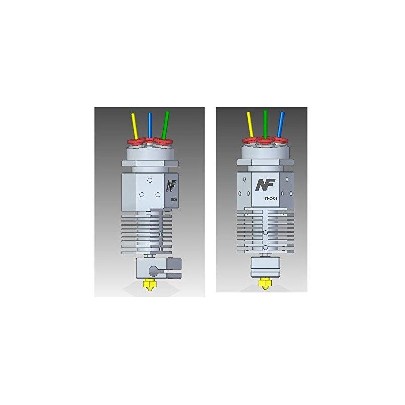 3D Printer 3 in 1 Out Multi-Color Extruder Three Colors