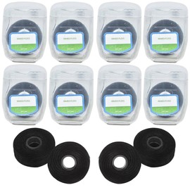 8 Hilos Dentales Limpieza Hilo Ecologico Menta Carbon Activado 50 Mts Higiene Bucal Dental Limpieza Profunda Hilo Dental Ecologico Aseo Personal
