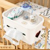AYGCI Organizer da Letto da Appendere, Multifunzione Tasche Portaoggetti Borsa