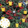 Ferris Wheel Bird Feeder Dynamic Design Endless Fun Outdoor Hanging