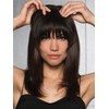 Human Hair Bangs Color R6HH MEDIUM AUBURN - Hairdo Extensions