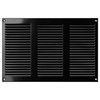 Steinberg14 Black Vent Cover 10x6 (Duct Opening) with Mesh -