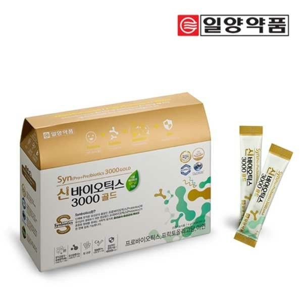 Ilyang Pharmaceutical Ilyang Synbiotics 3000 Gold 3-month supply (4gx90 packets) / 일양약품 일양 신바이오틱스3000골드 3개월분 (4gx90포)