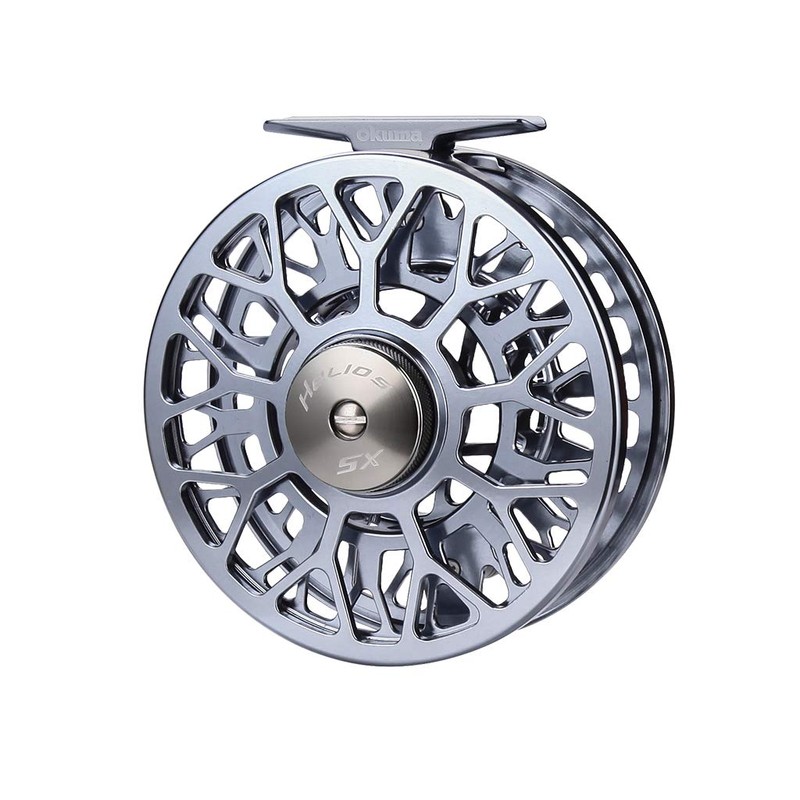 Okuma Helios Machined Aluminum Anodized Frame Fly Reel- HSX-8/9