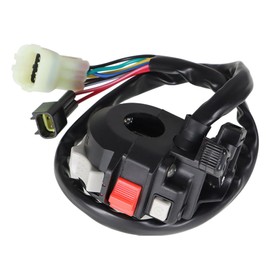 WFLNHB Handlebar Switch Kill Start Headlight Replacement for Yamaha Big Bear/Bruin YFM 400 350 250