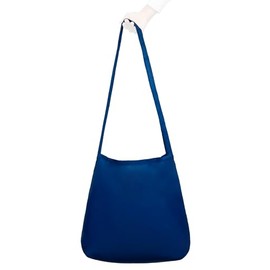 Nanobag - Ultra-Lightweight Compact Tote Shopping Bag - Reusable, Tiny and Eco-Friendly Foldable Multipurpose and Stylish (Sling, Navy)
