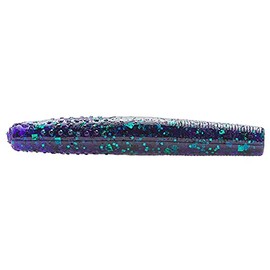 Z-MAN 10X Tough ElaZtech Finesse TRD Paquete de 8, Junebug, 2.75 in.