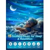 Northern Lights Projector,180 Lighting Modes Galaxy Projector for Bedroom,15 White