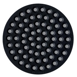 Normcore 51mm Puck Screen, 0.8mm Thickness, Lower Shower Screen, Reusable Metal Filter for 51mm Portafilter Basket, Titanium PVD Coated 316 Stainless Steel