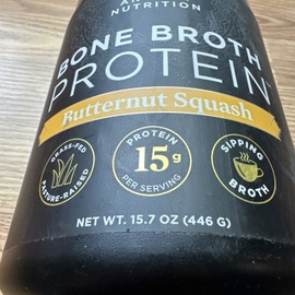 Ancient Nutrition Bone Broth Protein15g Butternut Squash Sipping Broth 12/2025