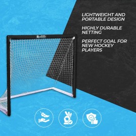 Premier Sports – 46“ PVC Street Hockey and Soccer Goal – Porta