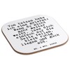 Mr. & Mrs. Panda Bottle Coaster "Von Katzen habe ich..."