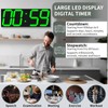 CHKOSDA 18.7in Large Digital Wall Clock,LED Digital Clock whih Big