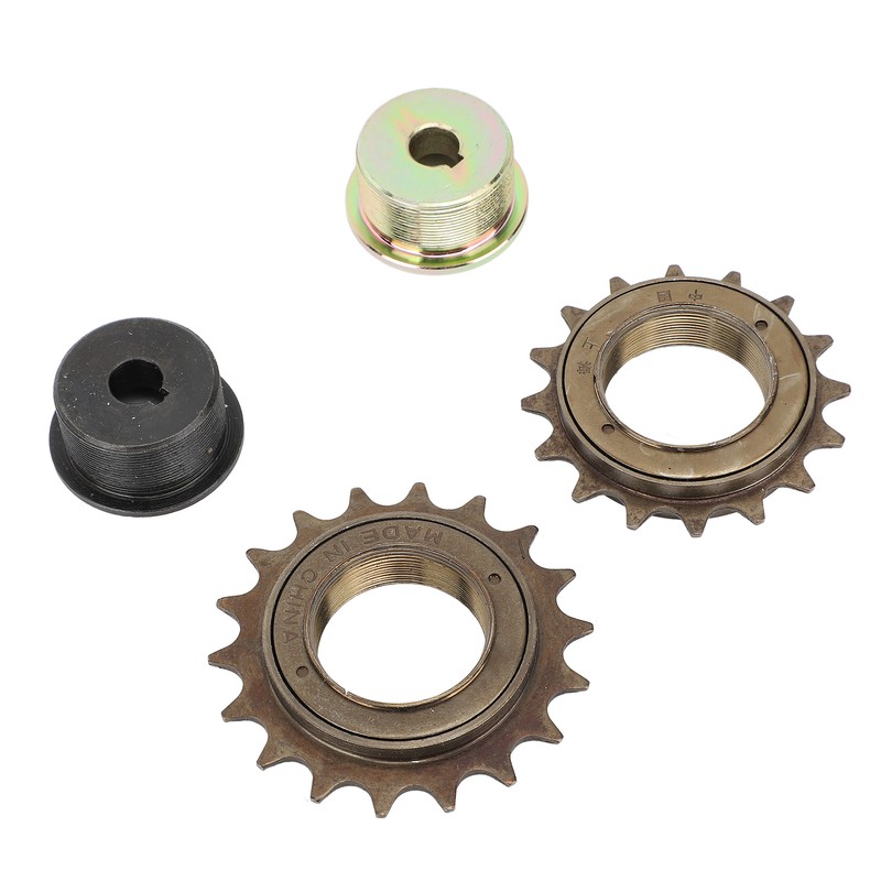 2PCS Freewheel Left Drive Adapter Set Iron 16T 18T Bike