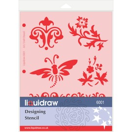 Design Stencils for Crafts, Furniture Painting, Drawing, Cakes, Letters, Numbers, Card Making, Christmas Decoration, Glass, Flowers, Wood, Wedding Invitations, Scrapbooking, Journals