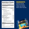PLANTERS Deluxe Salted Whole Cashews, Party Snacks, Plant-based Protein, 8.5