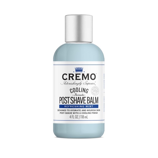 Cremo Cooling Formula Post Shave Balm, Soothes, Cools And Protects
