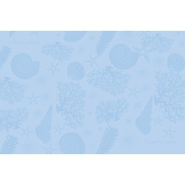 Hassett Green London - Endless Ocean Scented Drawer Liners - Single Pack of 6 Sheets size 600 x 400 mm (Single)
