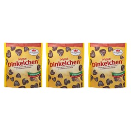 3er Pack Dr. Quendt Dinkelchen Zartbitter (3 x 85 g) Knabbergebäck Knabbersnack Knuspersnack DDR Ostprodukt