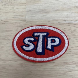 Unbranded STP Oil 3 1/4” Embroidered Iron On Patch