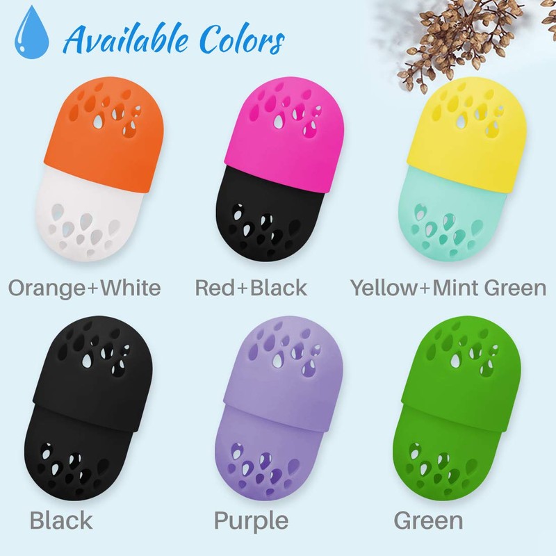 Kalevel Beauty Sponge Holder Case Makeup Sponge Travel Container Washable
