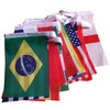 2014 Brazil World Cup Fabric Bunting- All 32 Flags 6