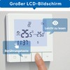 Beok Thermostat Underfloor Heating Water Thermostat Heating Digital Room Thermostat