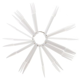 FOMIYES Nail Builder Gel Kit Gel Extension Kit Nail Sample Sticks Display Cards