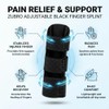 Finger Splint 3 Pack, Aluminium Finger Straightener & Immobiliser, Adjustable