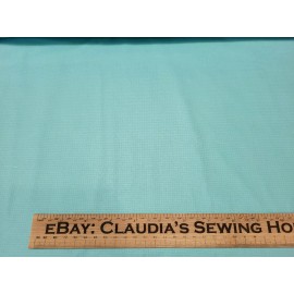 Quilting Treasures Popcorn The Bear BTY Quilting Treasures Tonal Aqua Blue Tiny Plaid