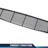 PIT66 Front Black Upper Defrost Grill Grille Vent Compatible with