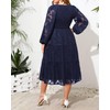 Wedding Guest Dresses Women Fall Plus Size Long Sleeve Semi