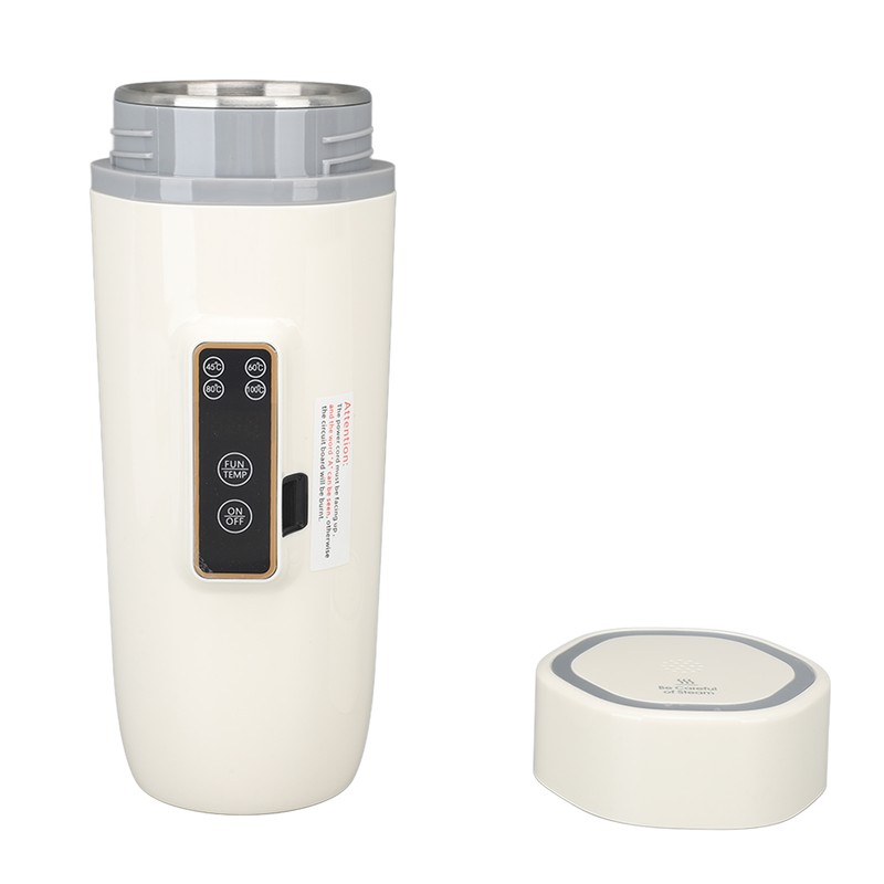 350ml Electric Travel Kettle with Digital Display Non Slip Waterproof