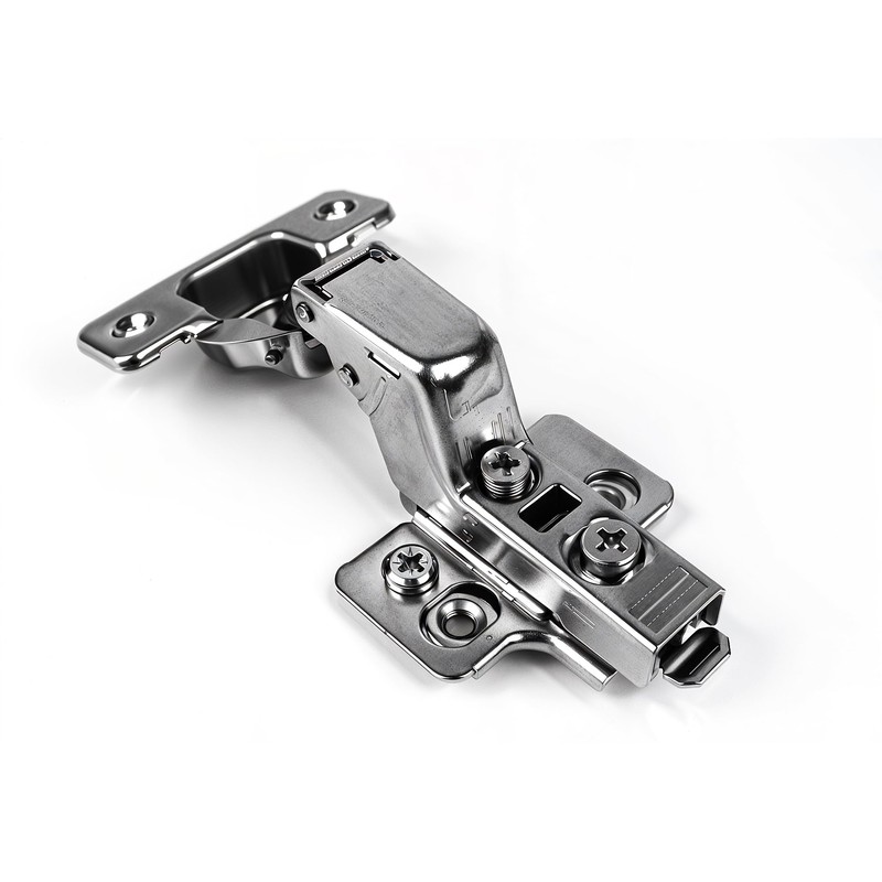 Berta 4-Pack Inset Soft Close Frameless Hinges, 110 Degree 6-Ways