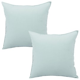 Betadistor Velvet Cushion Covers 18X18 Inch: 2 Pack Throw Pillow Covers Spring Summer Decorative Pillowcase Decor for Sofa Couch Bed 528-0637