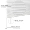 Victoria M. Praktica Pleated Blind, No Drilling Required, with Clamp