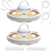 AMFUN 2 Pack Flea Traps for Home, Flea Light Traps,