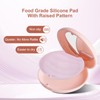 LONGMON Slim Retainer Case,Compatible with Invisalign,Aligner,Contain Remover Tool,Chewie,Pink Retainer Case