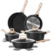 SODAY 12 Pcs Pots and Pans Set Non Stick, Cookware
