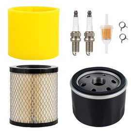 YTH22V46 YTH24V48 Air Filter Oil Filter Tune Up Kit for Husqvarna YTH22V46 YTH24V54 YTA22V46 YTA24V48 Poulan Pro PP20VA46 PB185A42 46’’ 48’’ Mower w/ 17.5hp 19.5hp 20hp 21hp Engine